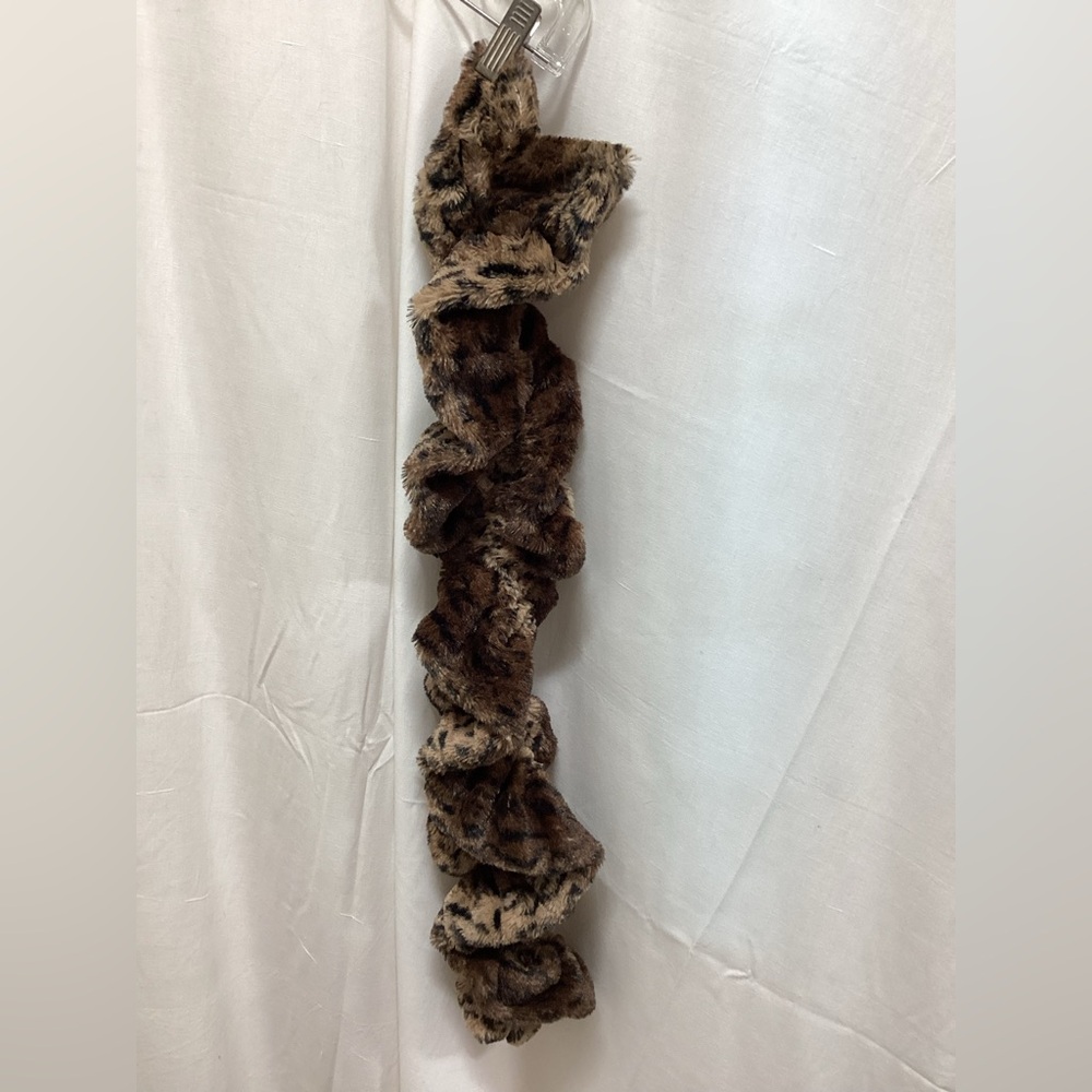 Brown Faux Fur Scarf